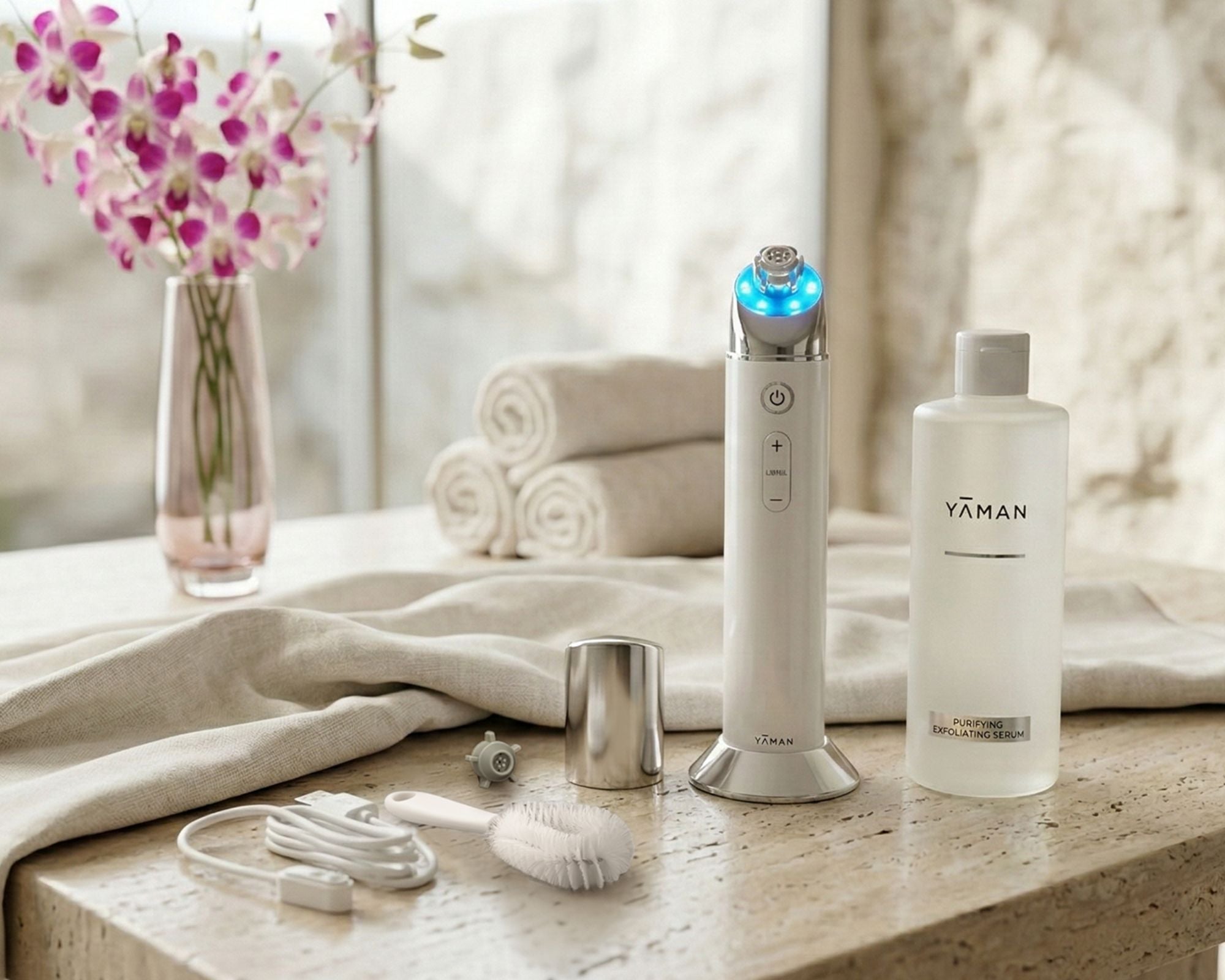 Ultrasonic Pore Cleansing Meets Skin Fitness: How Blue LED, Water Jet Suction, and Gentle Exfoliation Transform Your Skin from the First Use
