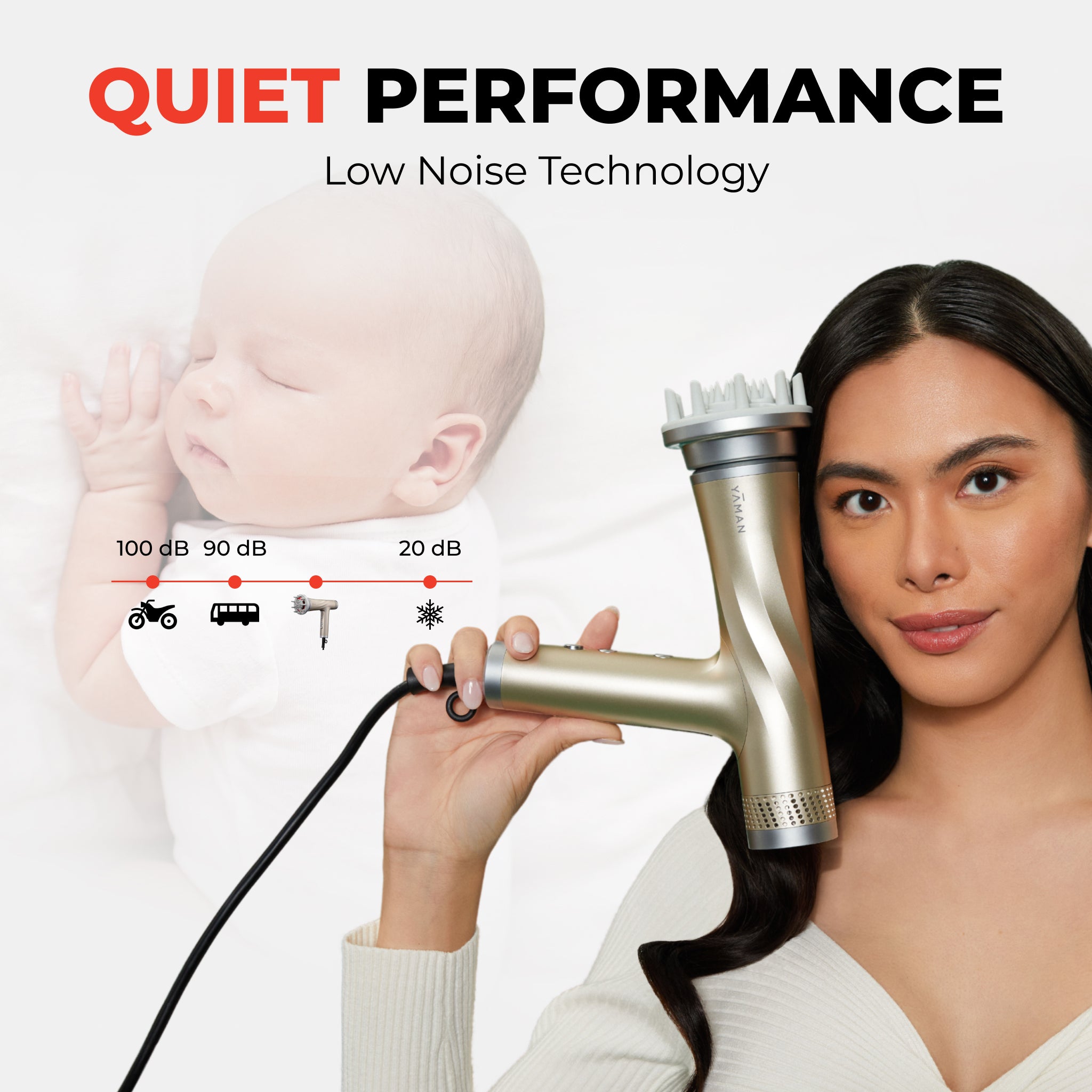 YA-MAN SPA STYLER® <br> Blow Dry + Scalp Massage