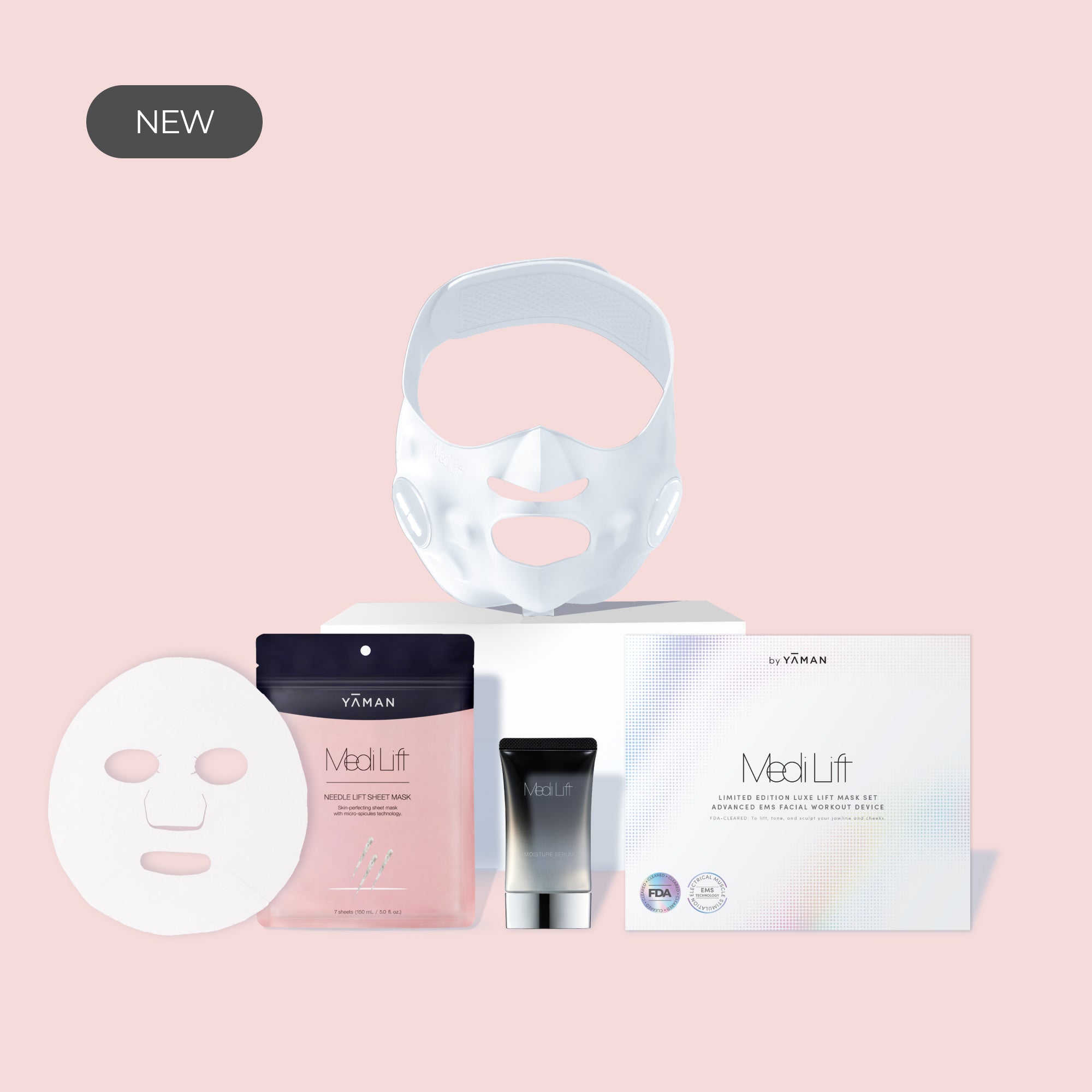 Luxe Lift Mask Set (White Pulse)