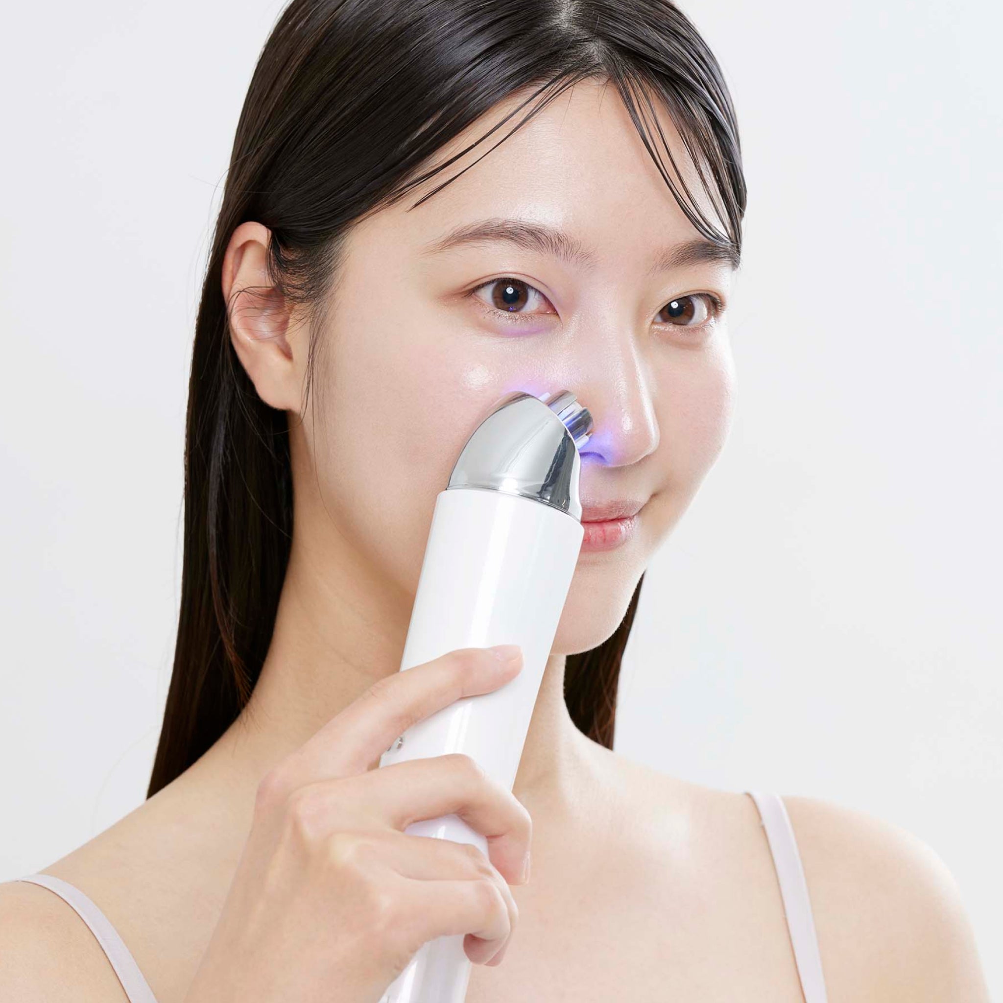POREFICIENT™ Advanced Deep Pore Cleansing Device with Suction, Ultrasonic & Blue LED