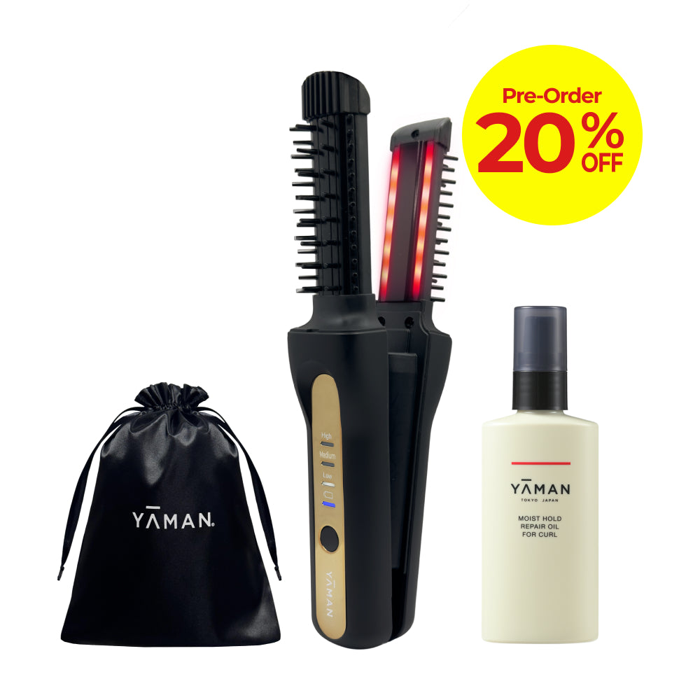 Cordless Styler & Moist Hold Repair Oil Duo (For Curl)
