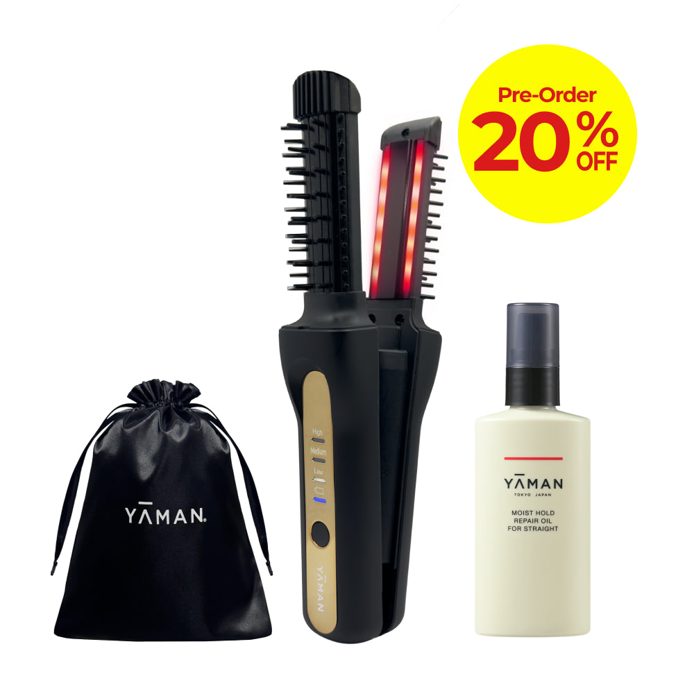 Cordless Styler & Moist Hold Repair Oil Duo (For Straight)